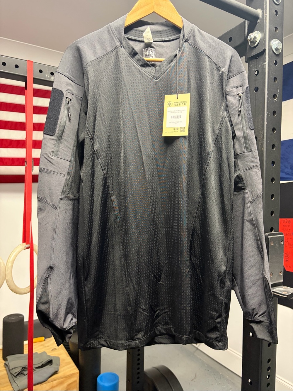 Born Primitive Tactical Long Sleeve Op Top - Black